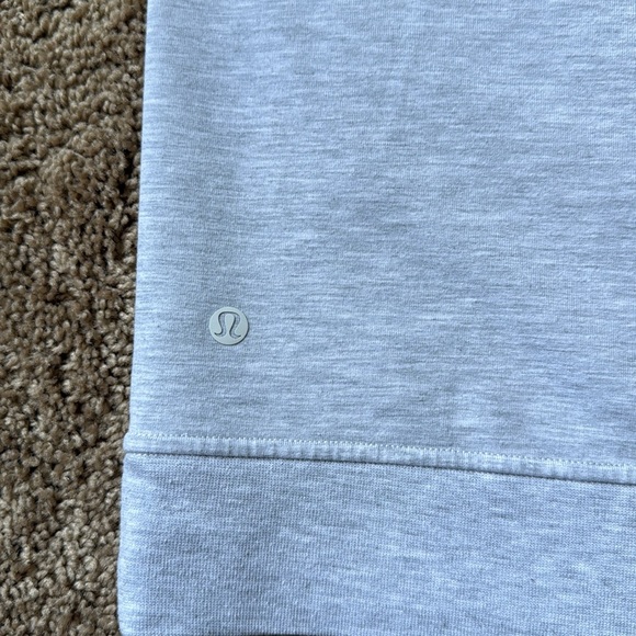 Lululemon City Sweat Pullover Hoodie NHL Vancouver Canucks Light Grey Sea Salt - Picture 8 of 12